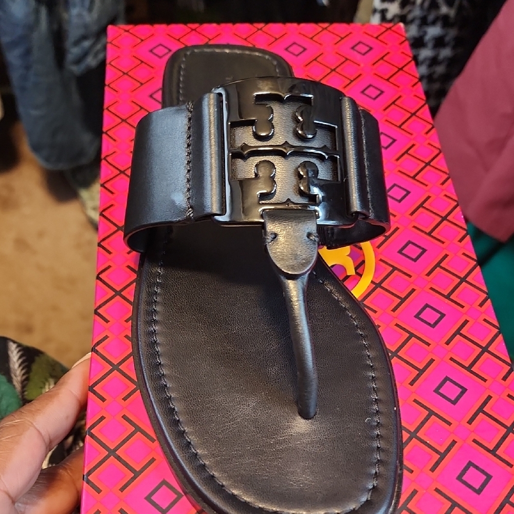 Tory Burch Black Sandals